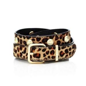 NWT Juicy Couture Studded Leopard Belt